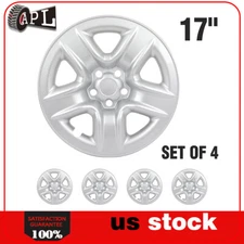 4X Wheel Skins Hub Caps For Toyota RAV4 2006-2012 For 17" 5 Spoke Steel Wheels