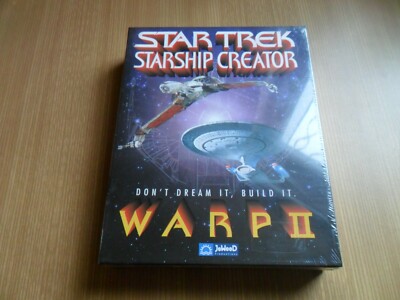 (PC) - STAR TREK - STARSHIP CREATOR WARP II - NEUWARE!