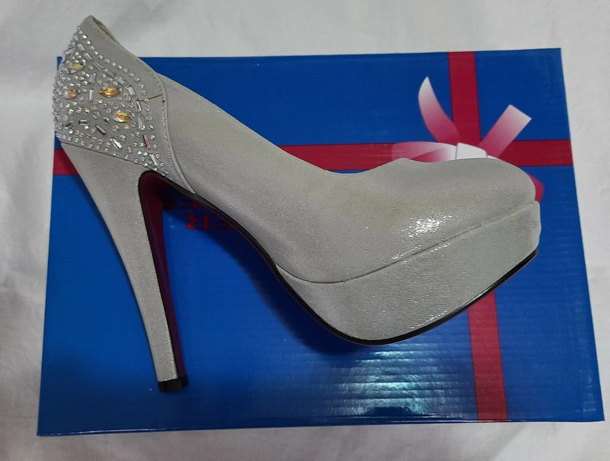 Decollete con shop brillantini