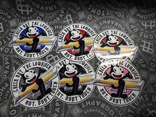 Felix the Cat Check out the Lowrider, but dont touch 3" sticker colors Chevy