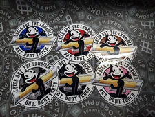 Felix the Cat Check out the Lowrider, but dont touch 3" sticker colors Chevy