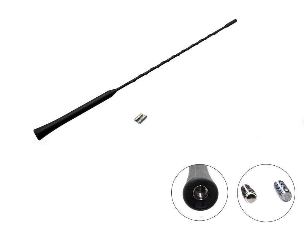 Antena de goma flexible para radio/estéreo de coche antena Ariel mástil picadura de abeja Beesting