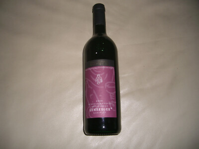Rotwein Red Wine 2000 Dürrenzimmerner Mönchsberg Lemberger Kabinett