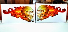 Blazing Skull Graphics Decals