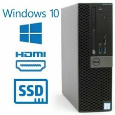 Dell Optiplex 7040 SFF Intel Core i5-6500 3.20GHz 8GB 256 GB SSD 500GB HD WIN 11