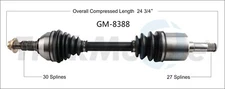 Surtrack Front Driver Left AAR CV Axle Shaft GM-8388
