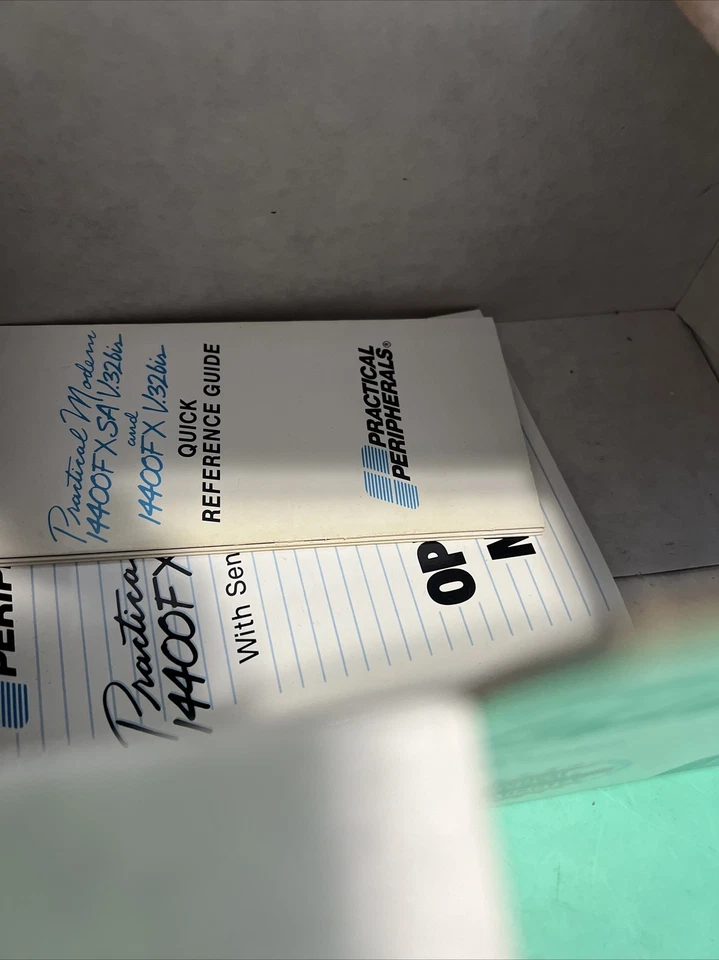 Practical Peripherals 14400FXSA External Modem V32Bis - Image 4 of 4