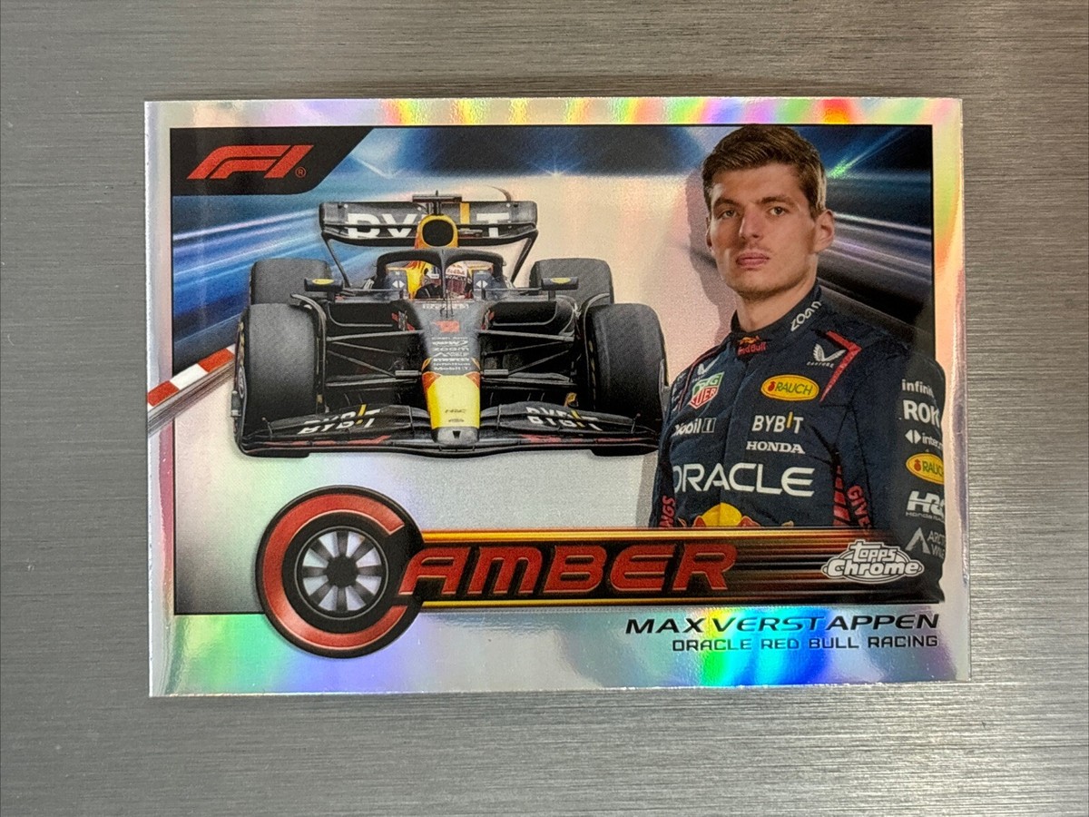 2023 Topps Chrome Formula 1 F1 Max Verstappen #CAM-MVIII | eBay