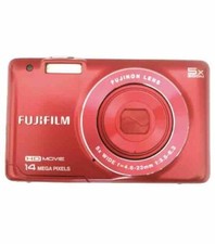 FUJI Fujifilm Finepix JX600 digital camera W/Battery, Charger Red