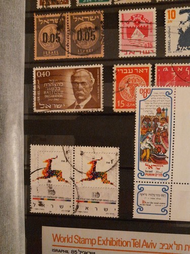 Collezione francobolli Israele su 2 pagine album - Foto 5 di 15