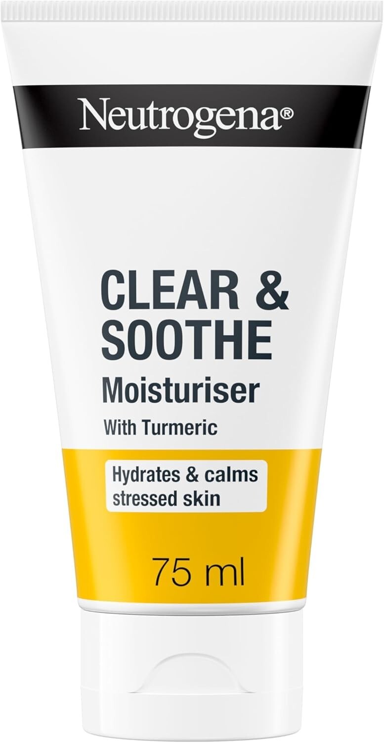 Neutrogena Clear & Soothe Hydrating Gel Moisturiser for Stressed Skin - 75mL