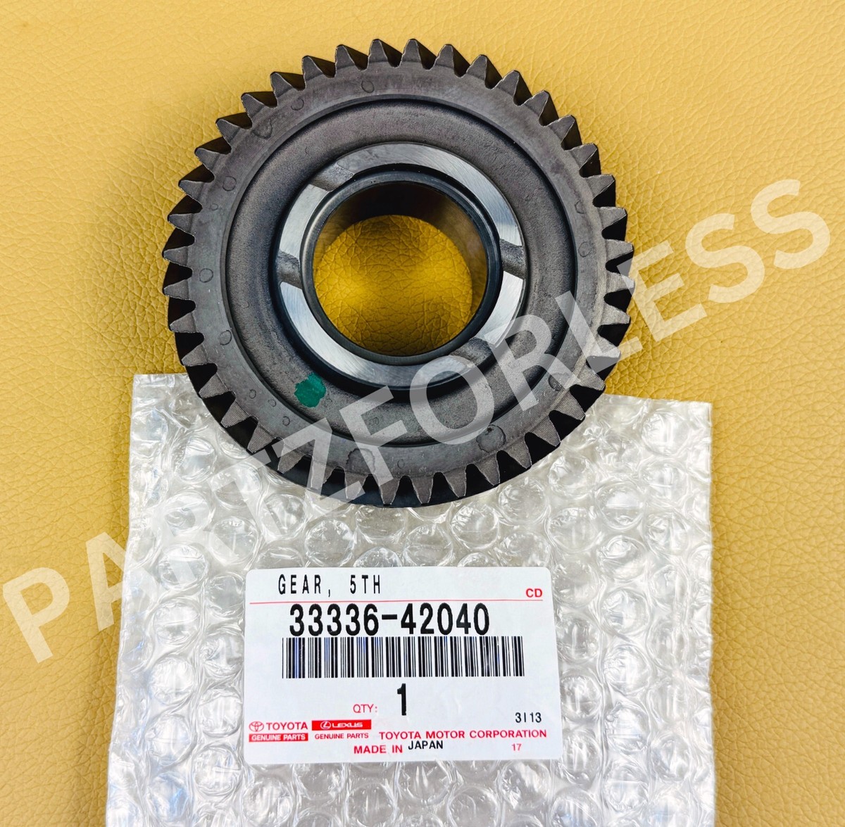 33336-42040 TOYOTA GENUINE AVENSIS RAV4 GEAR 40 TEETH, 5TH