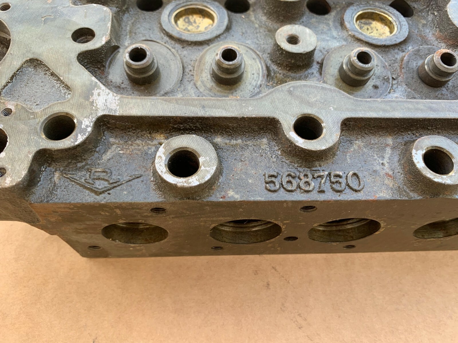 Cylinder Head 2.25 Petrol Engine 4 Land Rover Series II 2 IIA 2a 3 