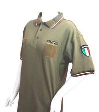 MAGLIETTA MILITARE RICAMO ESERCITO TSHIRT VERDE FORZE ARMATE OPERATIVA