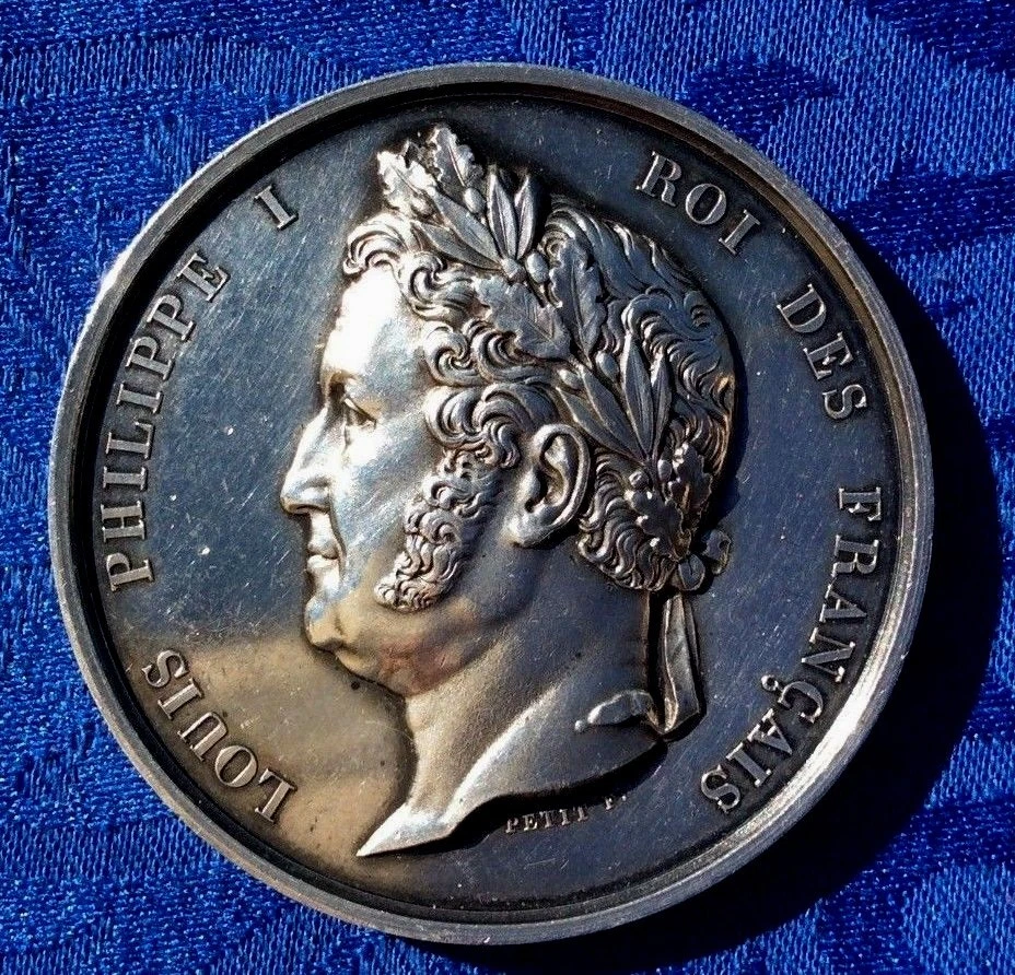 Médaille Argent 1919 – Assemblée Nationale & Chambre Des Députés, DESCHAMPS (avec étui)