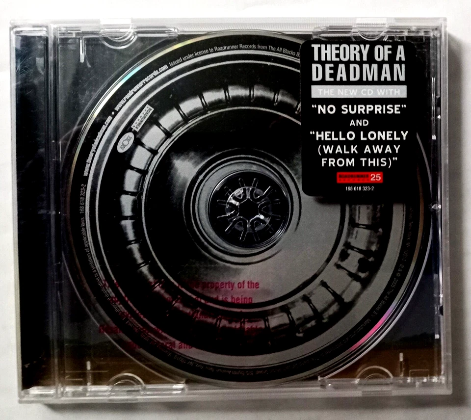 THEORY OF A DEADMAN Gasoline 2005 Promo 6-Page Lyric/Liner Note Booklet Cover M+ Foto 3 de 4