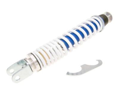 Stoßdämpfer Carbone Sport hinten 340mm blau/weiß kompatibel für GILERA DNA 50ccm