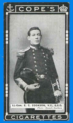 Cope - 'V.C. & D.S.O. Naval & Flying Heroes' (1916) - E.C. Cookson V.C.