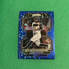 2022 Prizm Baseball - JOSE ALTUVE - Tier 2 Blue Donut Circles #127/199