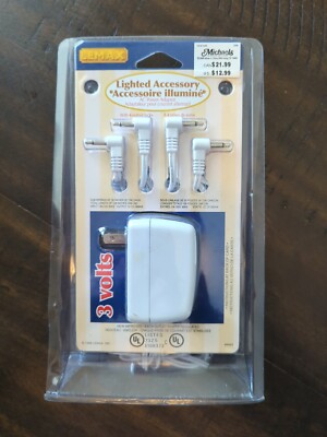 LEMAX Lighted Accessory Genuine 3V AC Power Adaptor With 4 Output Jacks NEW