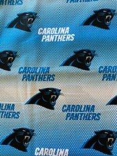 NFL Carolina Panthers Cotton Fabric 1 Yard x 56" Wide