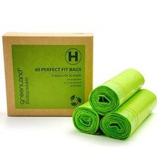 Biodegradable 60 Trash Bags Compatible With Simplehuman code H 60 Bags 89 Gallo
