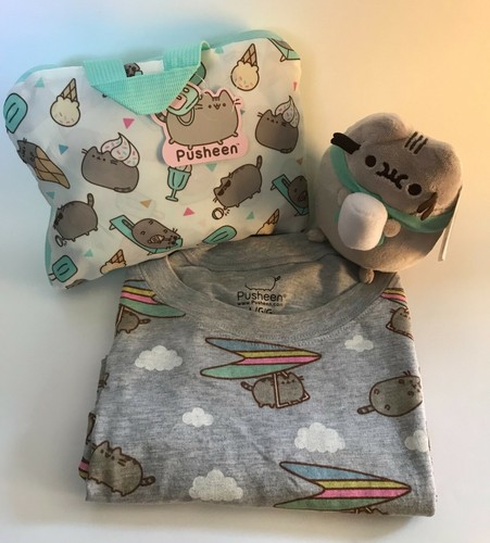 Pusheen BOX lotto di tre articoli di grandi dimensioni tank shirt Zaino  Peluche | eBay