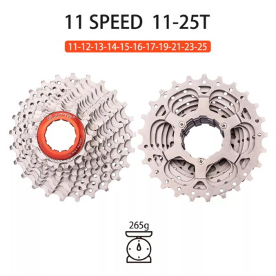 ZTTO silber Rennrad Schwungrad 11 Gang Fahrrad 11-25T Freilauf