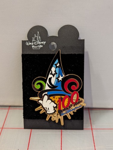 WALT DISNEY WORLD - 100 JAHRE MAGIE - MICKEY'S SORCERER'S HAT - TRADING PIN - Bild 1 von 2