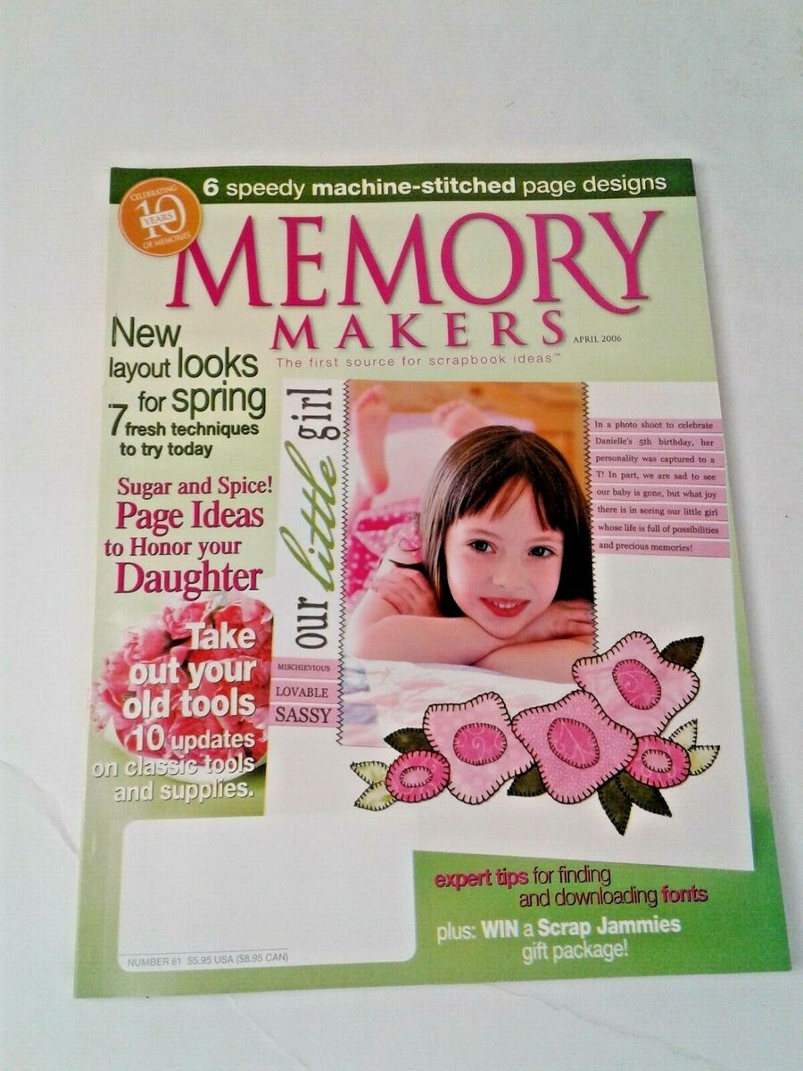 Getting the Most from Your Scrapbook Tools Memory Makers