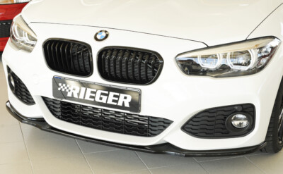 Rieger CUP Diffusor SCHWARZ Für BMW 1er F20 F21 M135i M140i M1 Heckansatz
