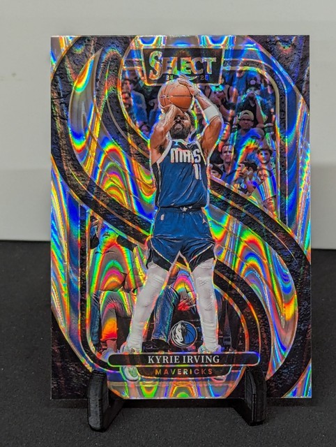 Kyrie Irving Dallas Mavericks 24-25 Panini Select #148 Tectonic Prizm Mavericks