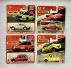 Matchbox 4 Stück - Ford Fiesta - Citroen 2CV Ente - Opel Kadett C - Alfa Duetto