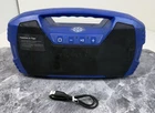 Vocboom E86 IPX7 Waterproof Bluetooth Portable Wireless Speaker Blue w/ Charger