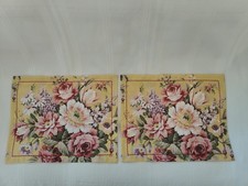 RALPH LAUREN BROOKE New Fabric Handmade TOSS PILLOW Cover 2 Shams 12x16"