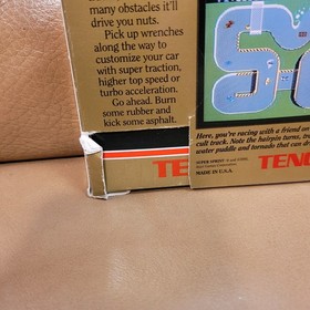 Super Sprint Nintendo NES CIB Complete in Box Tengen