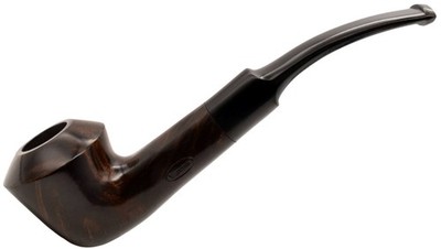 Sarome Oxford 9MM FILTER Medium Bent Rhodesian Briar Pfeife (6965-W)