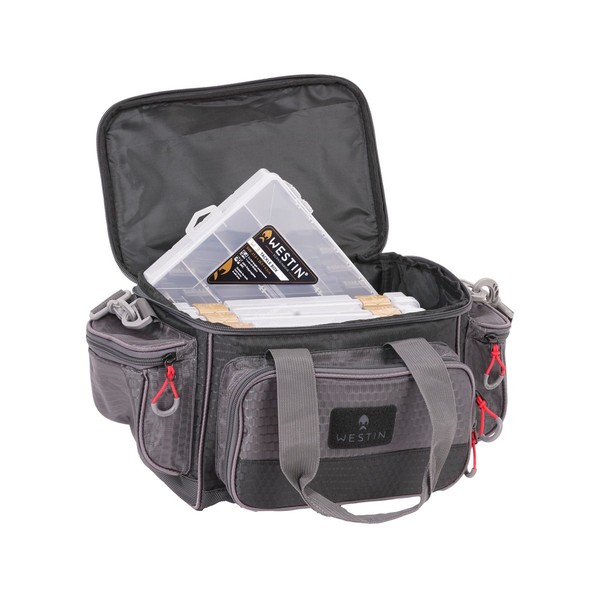 Westin W4 Lure Loader 4 Boxes Small Titanium Black Angeltasche-image