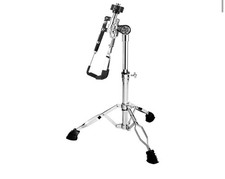 New Silver Snare Drum Stand - Heavy Duty Hardware Percussion