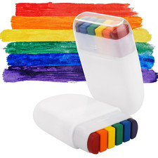 5 Pcs of Brightly- Colored Face and Body Painting Crayons. They'Re Suitable for