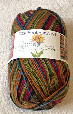 Nashua Best Foot Forward Sock Yarn Color 8555 Wool/Nylon