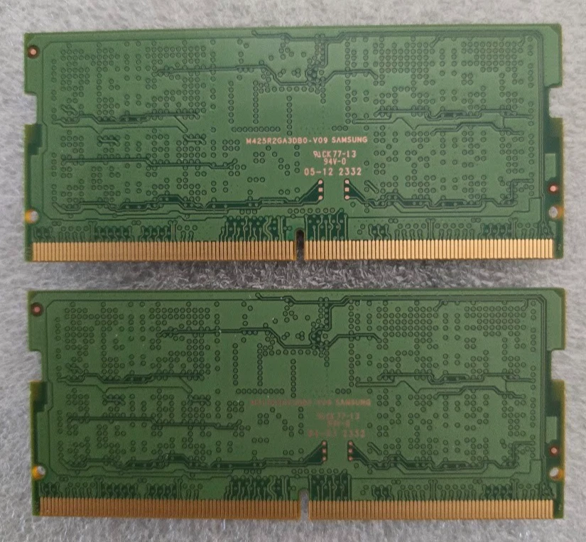 32GB (2x16GB) DDR5 SODIMM PC5-5600B 5600MHz Laptop Memory RAM. Samsung - Image 3 of 3
