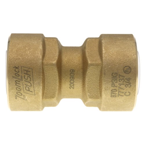 Parker 777137 3/4 ZoomLock PUSH Removable Coupling PZKPR-C12