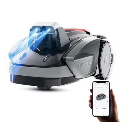Sunseeker V3 Rasenroboter kabellos 600 m² Vision AI KI-Navigation Gartenpflege
