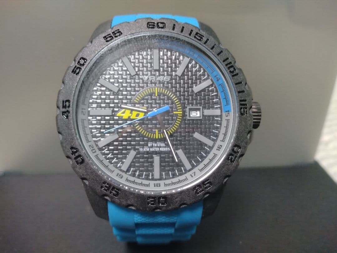 Valentino Rossi 2015 Watch Men's Digital Quartz 42mm Used thumbnail 2