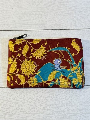 Loungefly Disney Mulan Cri-Kee Cricket Zip Up Faux Leather Wallet Excellent