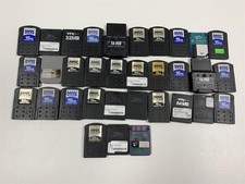 Wholesale Lot 33 PS2 Memory Cards High Capacity 16MB 32MB 64MB 128MB Intec Bulk