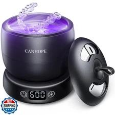 Ultrasonic Retainer Cleaner Machine, 42kHz Professional for Dentu