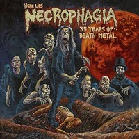 Necrophagia - Here Lies - Cd - F72Z
