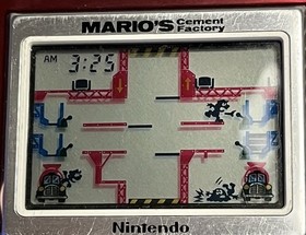 Nintendo Game & Watch Mario's Cement Factory (3D Printed Battery Cover, *Read*)